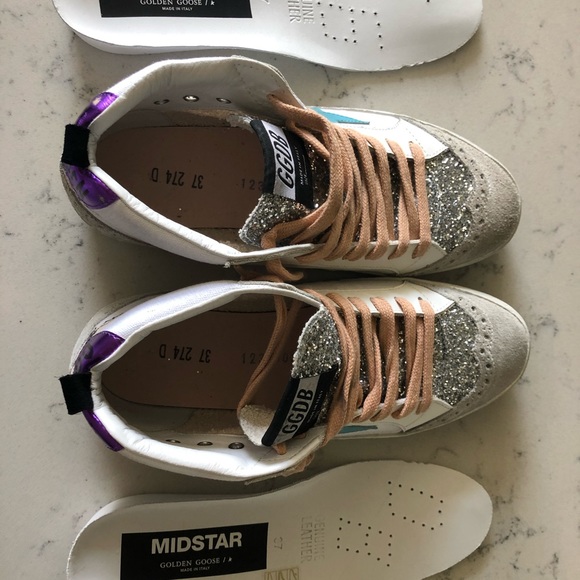 Sold..Golden Goose Mid Star Sneaker size 37 - Picture 6 of 8